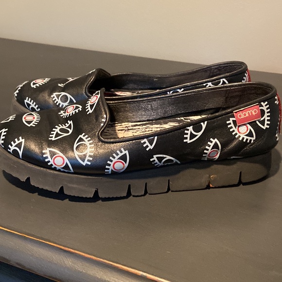 Clamp- Graphic leather shoes - Picture 3 of 6